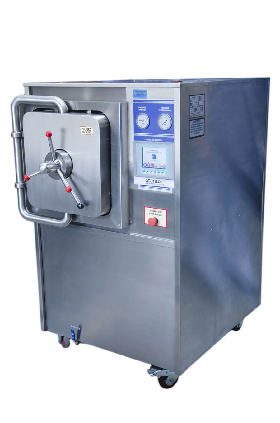 Autoclave vertical de piso 180 litros Smartplus Sterilof - Equitecnos Ltda.